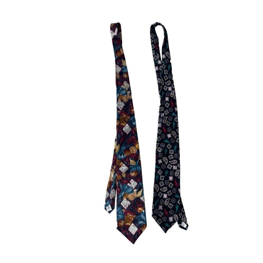 Bundle of Tabasco Silk Ties